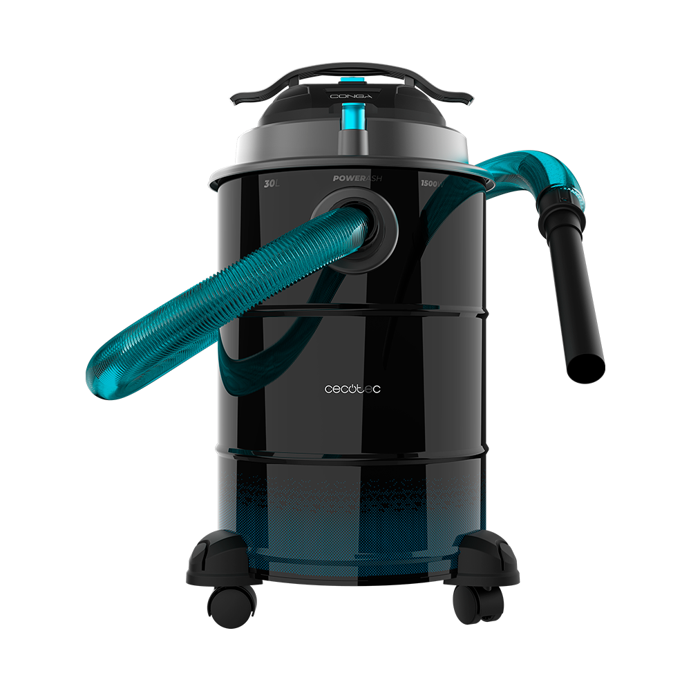 Cecotec Conga Ash 6000 EasyGo Home XL Aspiradora De Cenizas 1500 W 21 kPa 30 L Para Cenizas Y Suciedad General