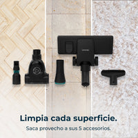 Cecotec Conga Rockstar Multicyclonic XL PowerStyle Aspirador 900 W ForceSonic 170 AW 20 kPa Animal Turbo