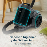 Cecotec Conga Rockstar Multicyclonic XL PowerStyle Aspirador 900 W ForceSonic 170 AW 20 kPa Animal Turbo