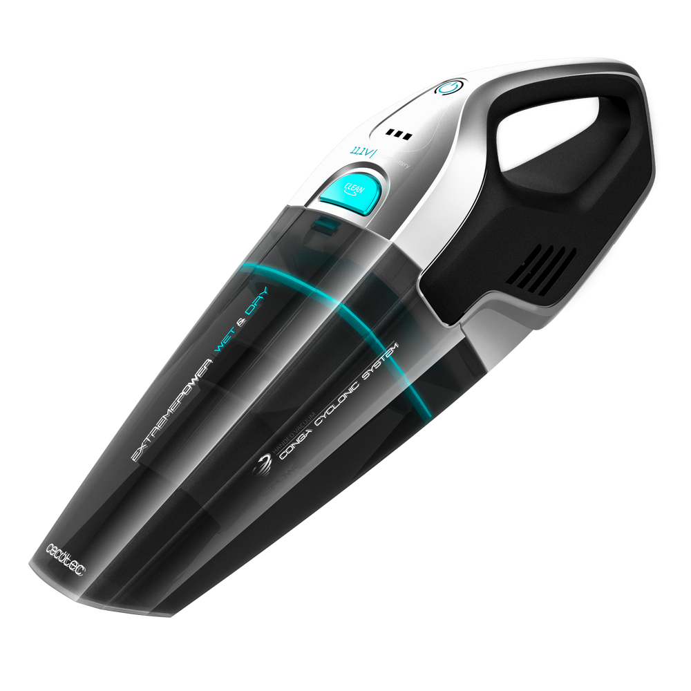 Cecotec Conga Immortal ExtremeSuction 11,1 V Aspiradora De Mano Húmedo Y Seco 75 W 20 Min