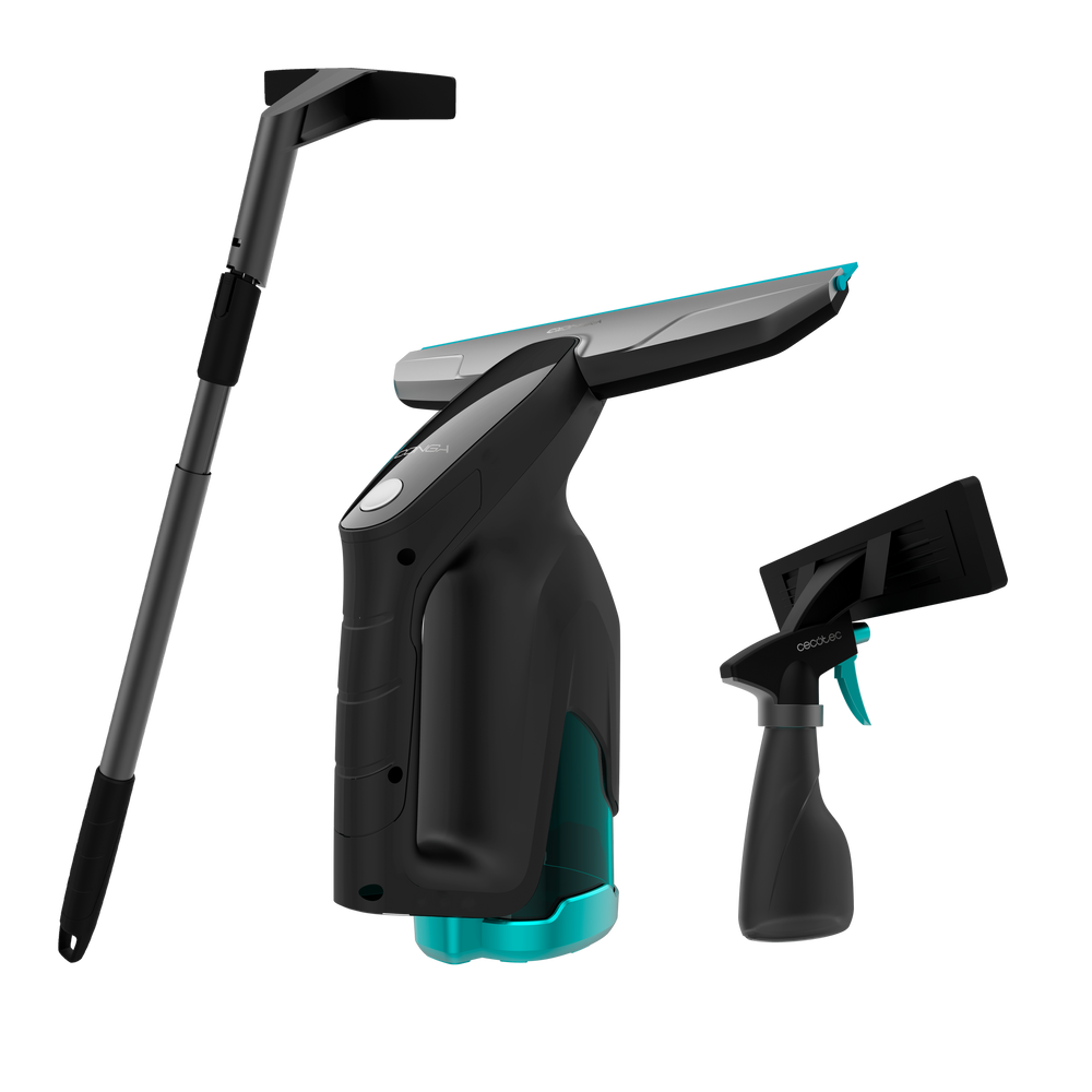 Cecotec Conga Popstar Glass Titanium 3 En 1 Pulveriza Limpia Y Aspira Hasta 40 Minutos Autonomía