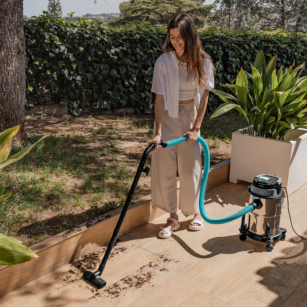 Cecotec Conga Rockstar Aspirador 2 En 1 Húmedo Y Seco Con Carcasa De Acero Inoxidable
