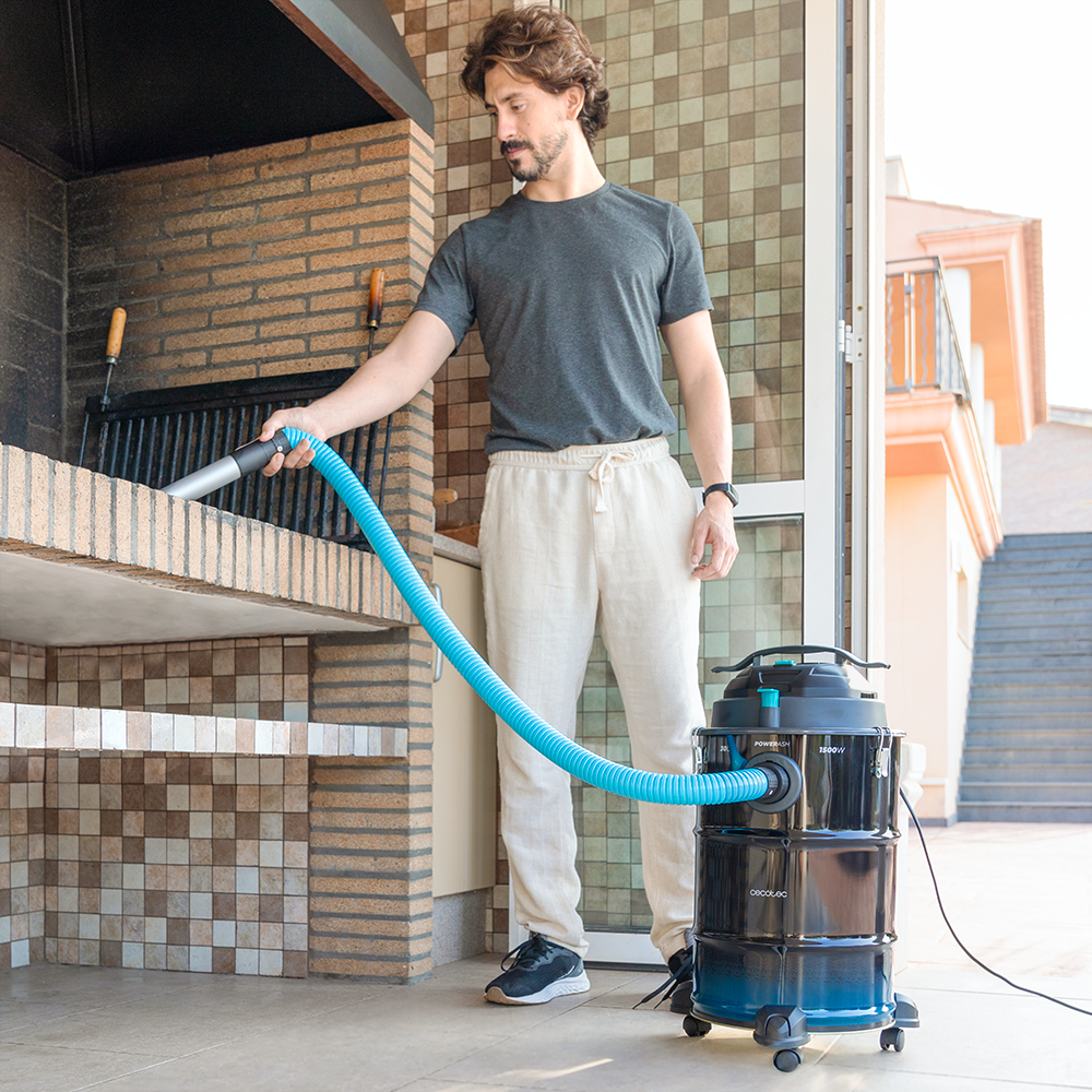 Cecotec Conga Ash 6000 EasyGo Home XL Aspiradora De Cenizas 1500 W 21 kPa 30 L Para Cenizas Y Suciedad General