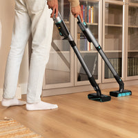 Cecotec Scoba 2100 Twice Aspirador Escoba Omnidireccional Ultraligero 0,73 kg Motor Digital Brushless ForceSonic