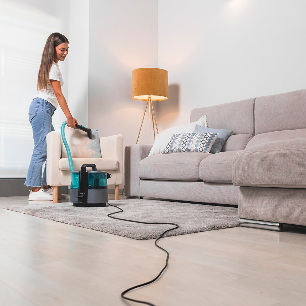 Cecotec Conga 4000 Carpet Y Spot Clean XL 3 En 1 Pulveriza Limpia Y Aspira 400 W Radio De Acción 5 M Dos Depósitos