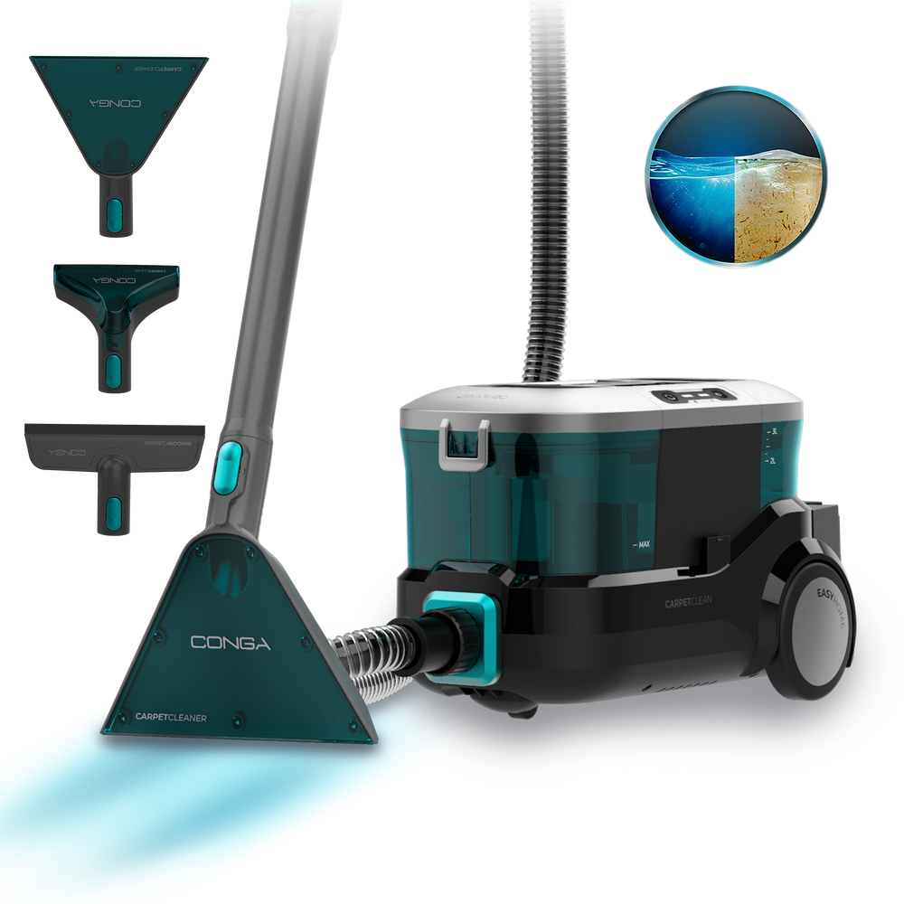 Cecotec Conga CarpetClean 10000 EasyHome Limpiatapicerías Trineo 800 W Potencia