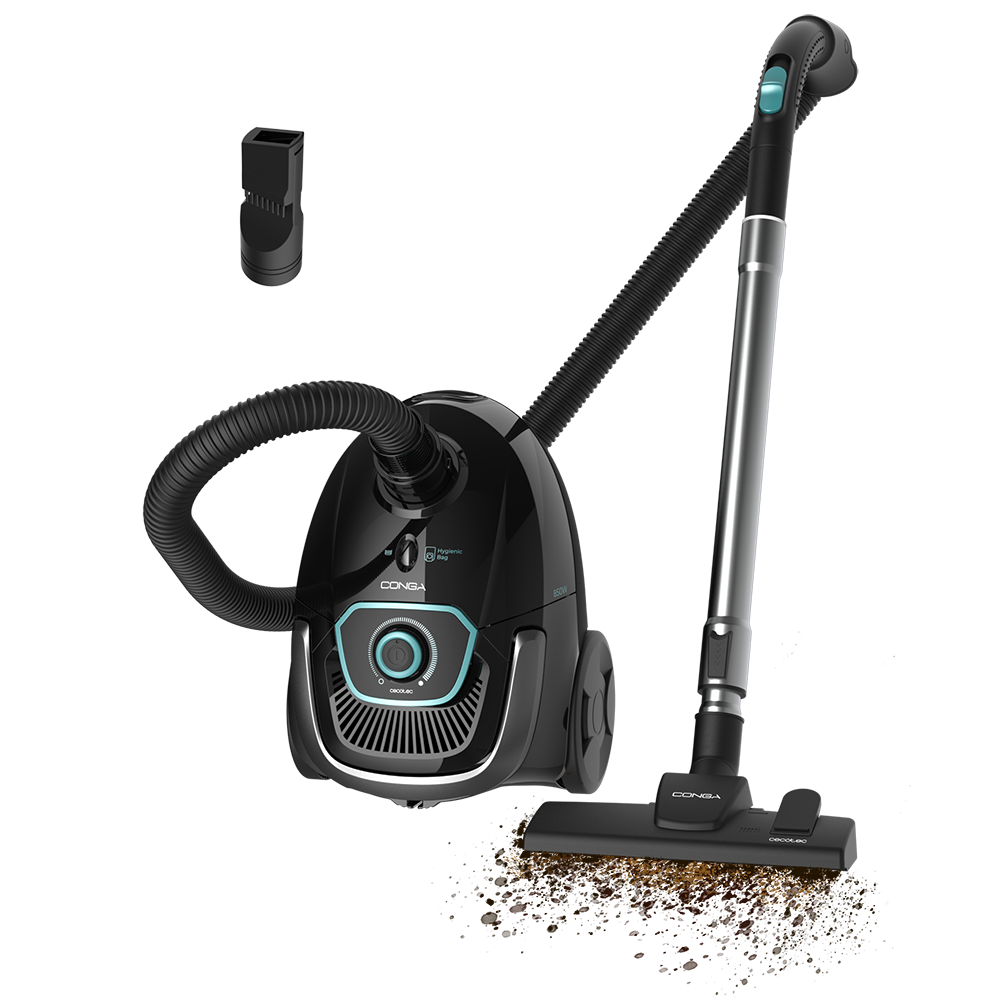 Cecotec Conga Powerbag 2500 Plus Aspiradora 850 W 18 kPa Con Regulación UltraPower