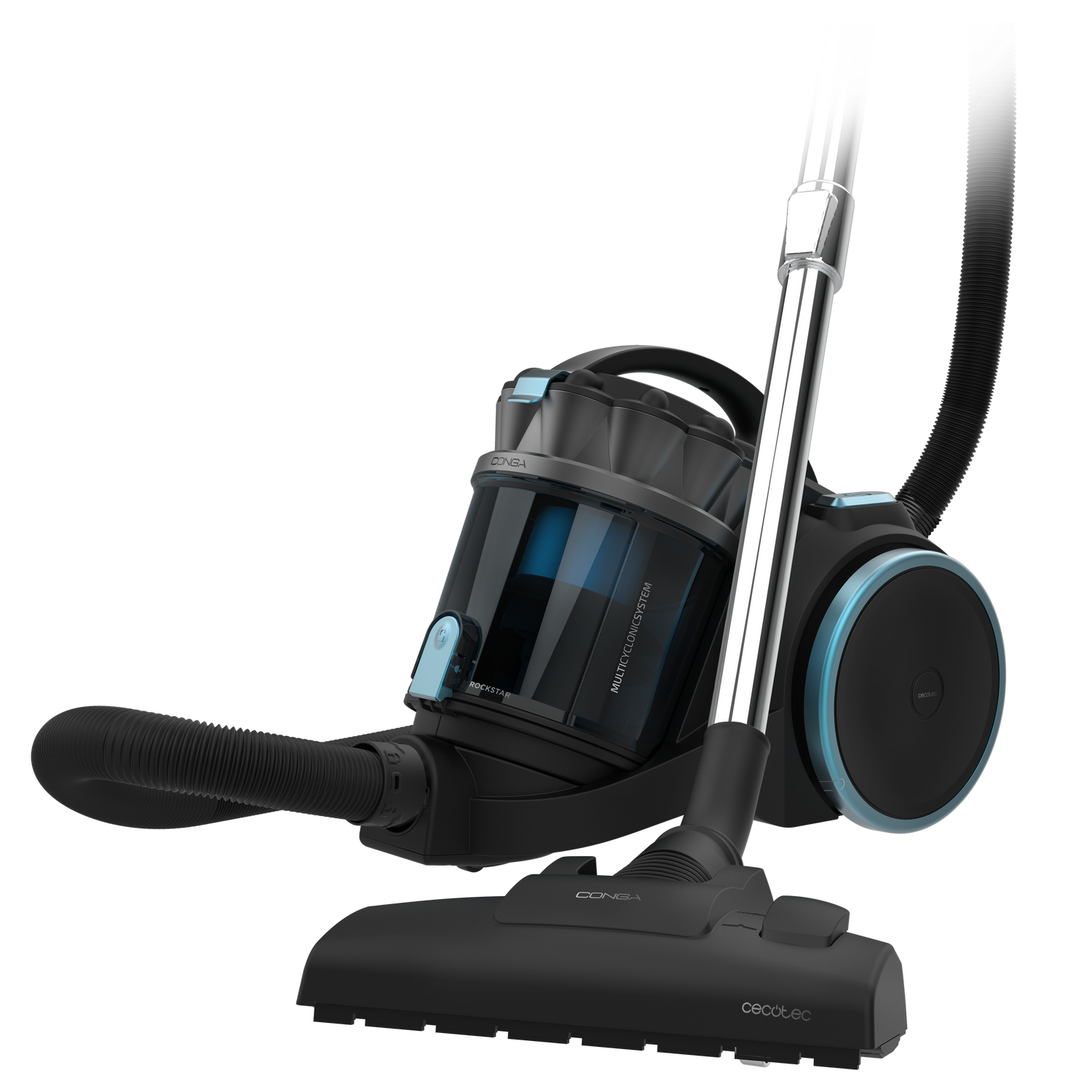 Cecotec Conga Rockstar Multicyclonic XXL Animal Aspiradora 800 W Potencia Alta para Mascotas