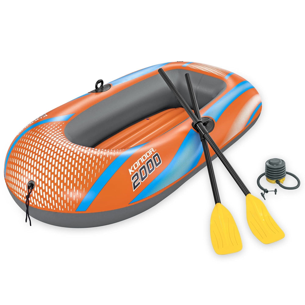 Bestway – Barca hinchable Kondor 2000 Raft Set (185 × 97 cm)