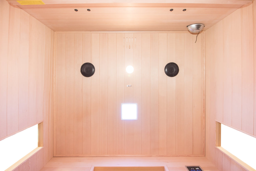 Poolstar - Apollon Quartz Sauna de infrarrojos 3 plazas