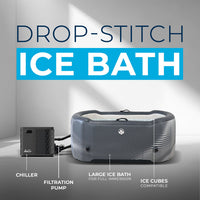 Poolex - NetSpa Järvi baño de hielo con kit enfriador