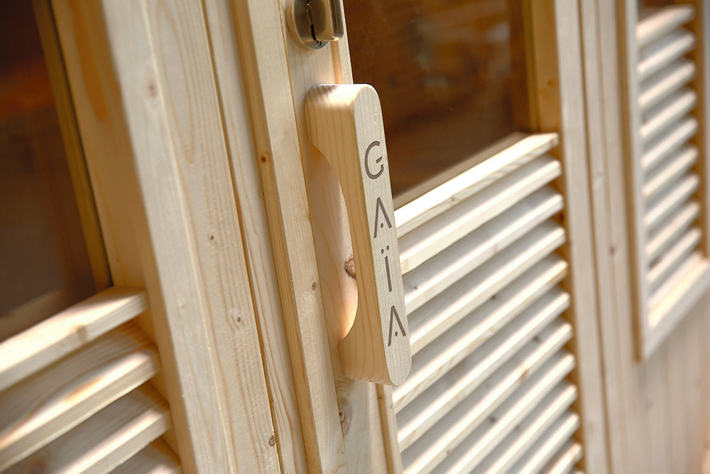 France Sauna - Gaïa Bella Sauna exterior de vapor