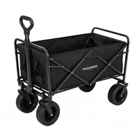Carro Plegable XXL Estructura Reforzada Ruedas Todoterreno