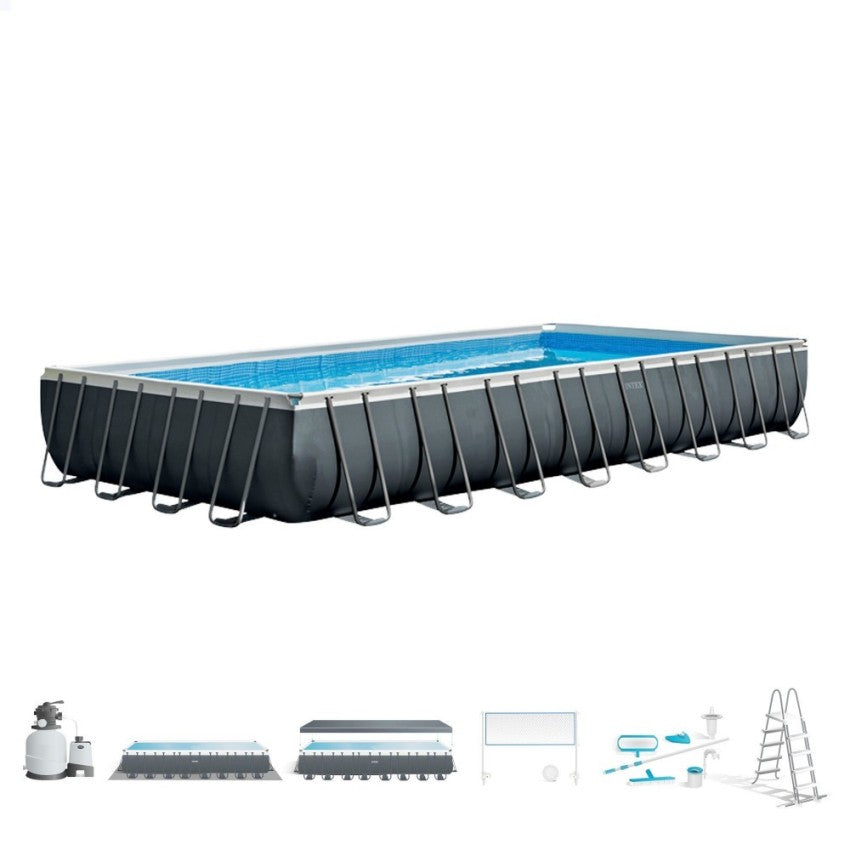 Intex Ultra XTR Frame Piscina Desmontable Rectangular 975x488x132cm