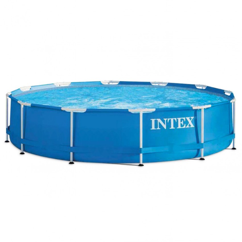Intex Metal Frame Piscina Desmontable Redonda 366x76cm 6503 Litros