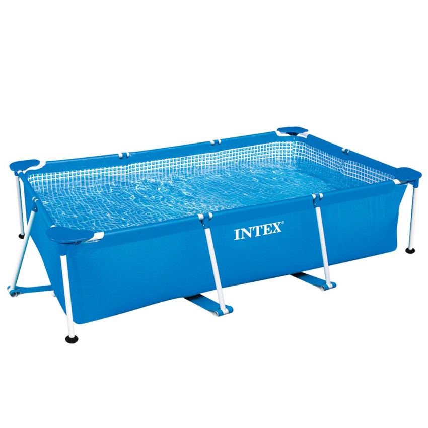 Intex Piscina Desmontable Metal Frame 260x160x65cm 2282L Azul