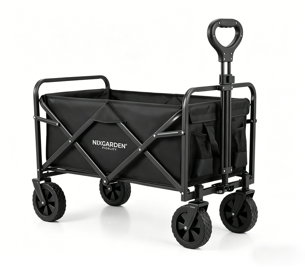 Carro Plegable Todoterreno Con Carga 75 Kg