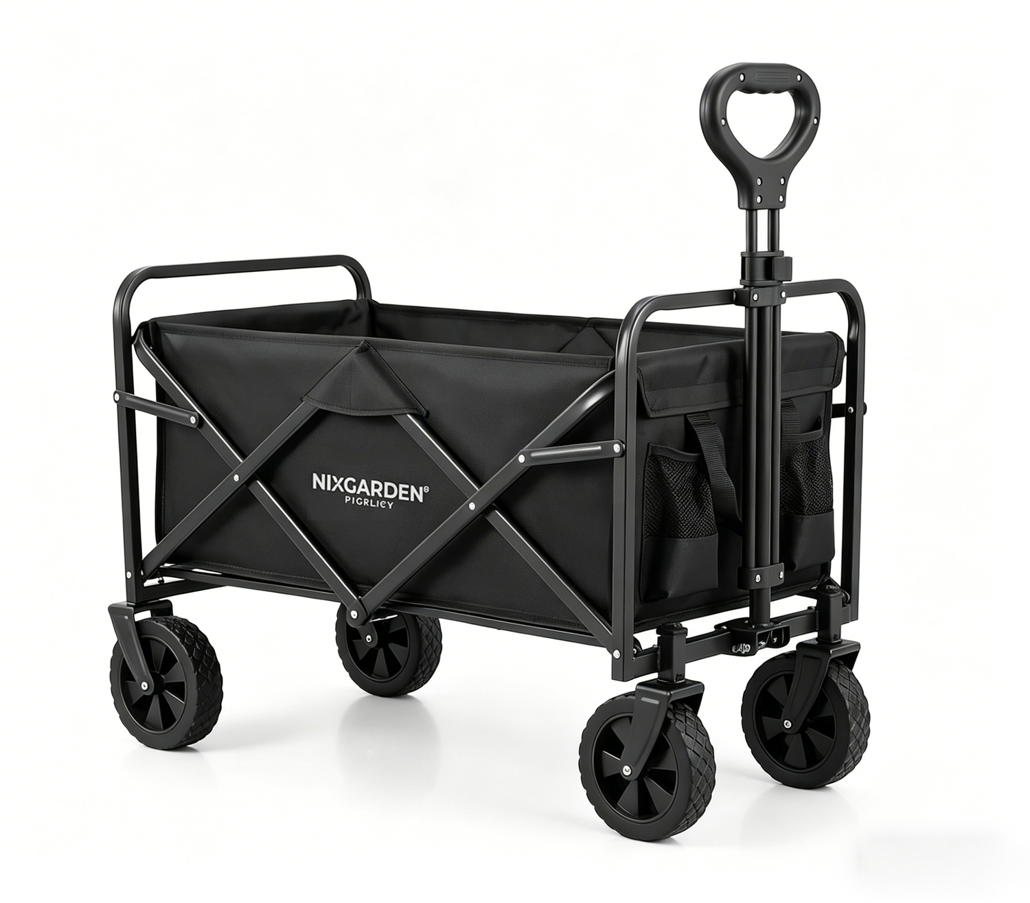 Carro Plegable Todoterreno Con Carga 75 Kg