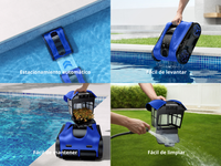 iGarden K80 robot limpiafondos de piscina sin cable automático