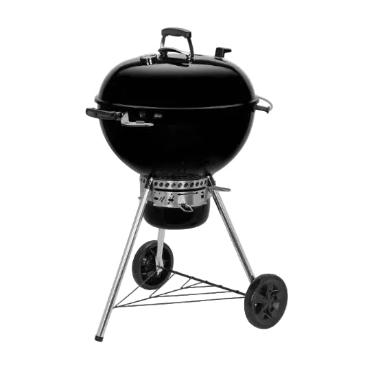 Barbacoa Portátil de Carbón Redonda Con Tapa