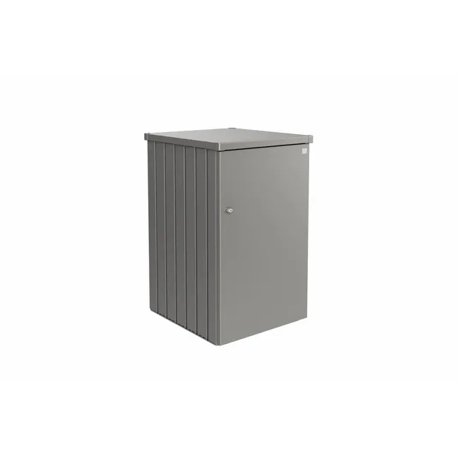 Biohort – Alex contenedor de cubos de basura modular con ruedas Gris cuarzo metálico