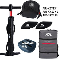 Aqua Marina - Tomahawk AIR-C 15'8" AIR-C kayak hinchable 3 Plazas drop stitch