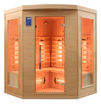 Poolstar - Apollon Quartz Sauna de infrarrojos 3/4 plazas