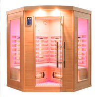 Poolstar - Apollon Quartz Sauna de infrarrojos 3/4 plazas