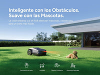 iGarden Z4 Robot Cortacésped Inteligente sin Cable Inver X Serie Z — RTK + IA, hasta 1500 m²