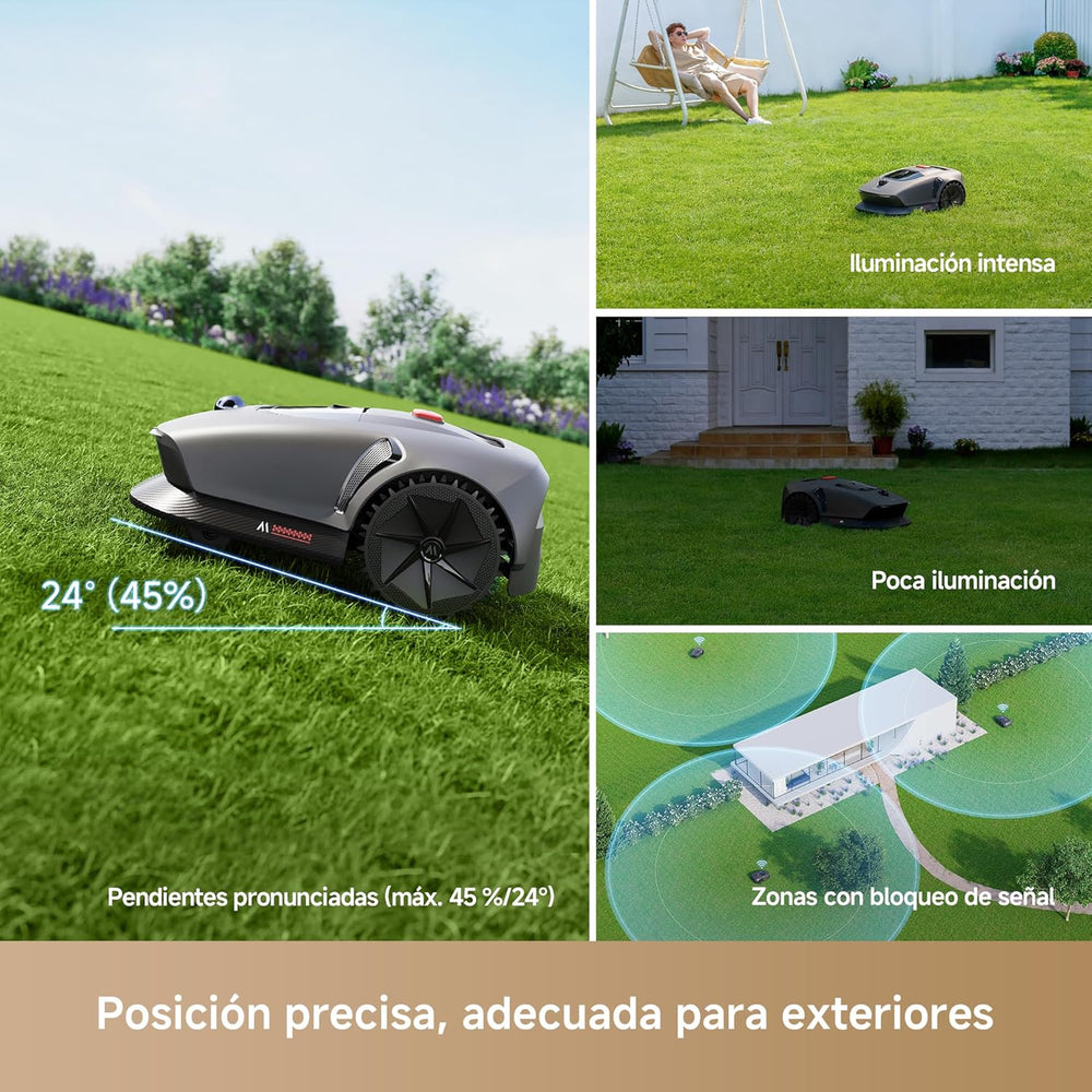 Mova – 600 Plus robot cortacésped sin cable perimetral