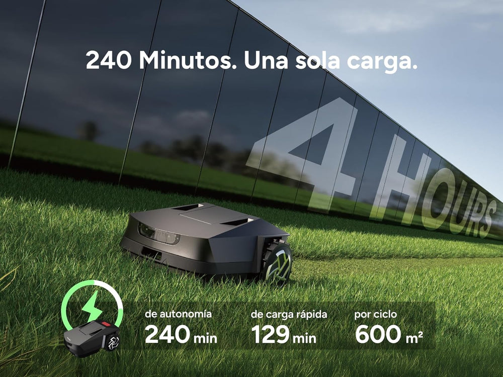 iGarden Z4 Robot Cortacésped Inteligente sin Cable Inver X Serie Z — RTK + IA, hasta 1500 m²