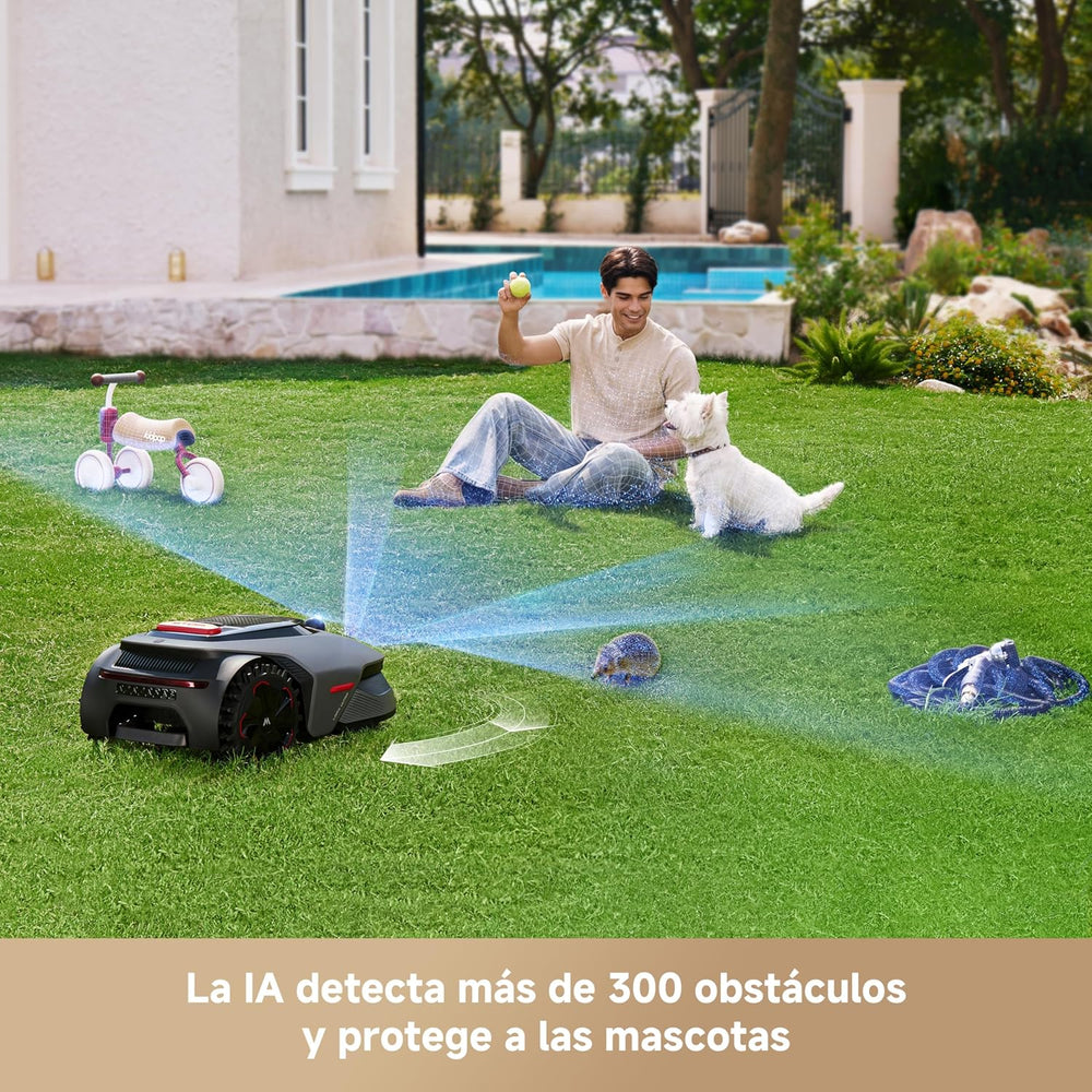 Mova – LiDAX Ultra 1000 robot cortacésped sin cable perimetral