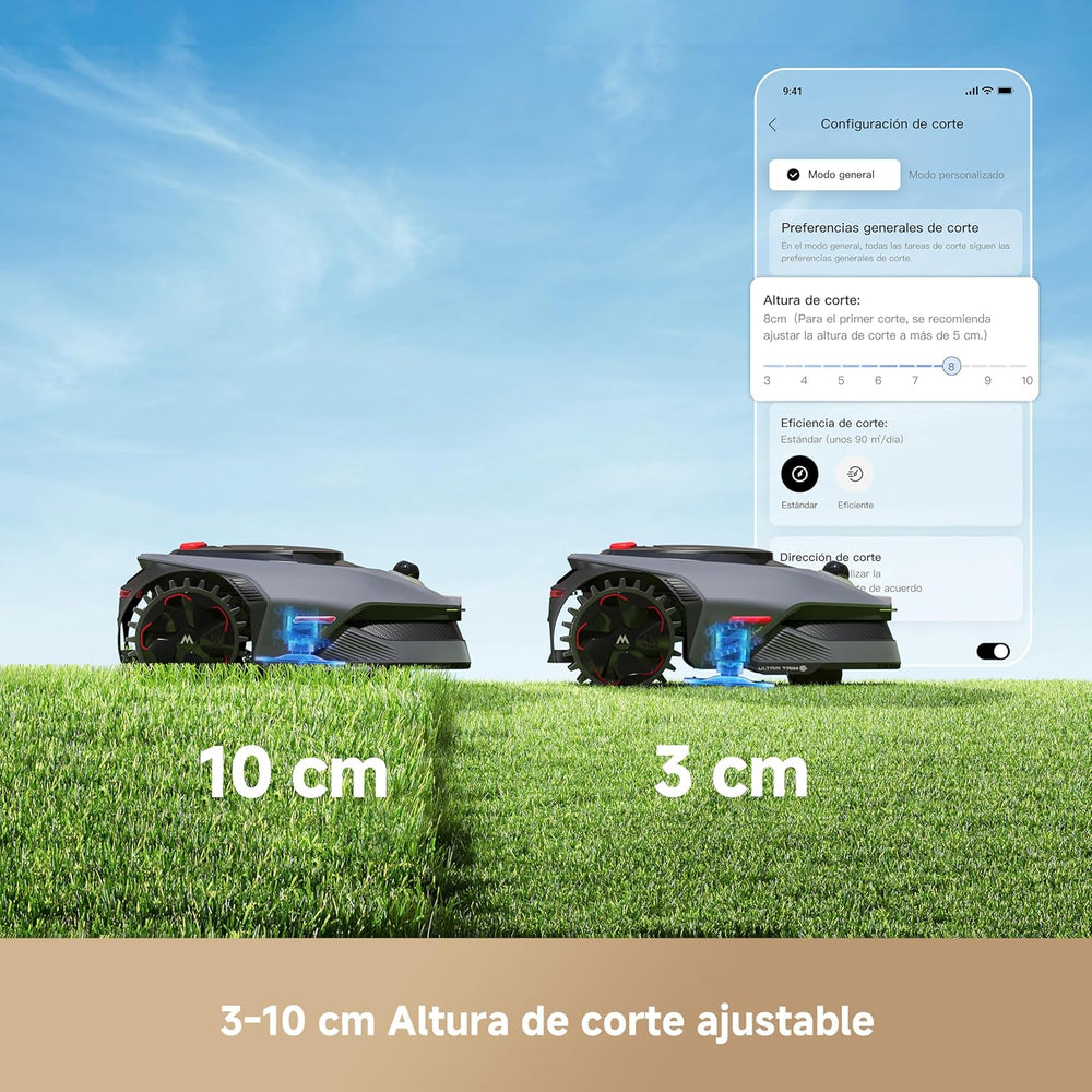 Mova – LiDAX Ultra 1000 robot cortacésped sin cable perimetral