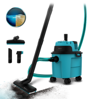 Cecotec Conga Rockstar Aspiradora Húmedo Seco Compacta Turquesa Para Jardín Sólidos Y Líquidos Filtro Dual