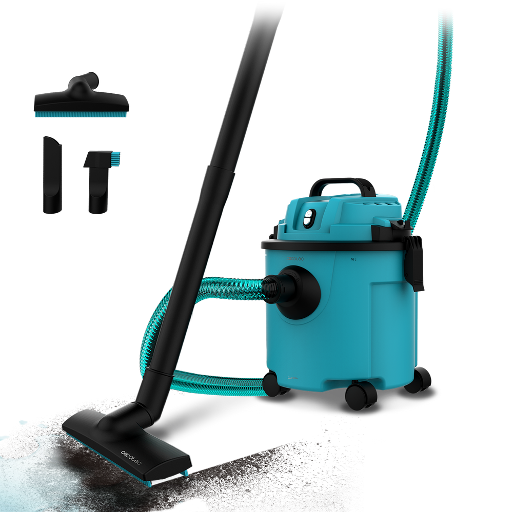 Cecotec Conga Rockstar Aspiradora Sólidos Y Líquidos Wet Dry Compacta 16 L Garden Plus