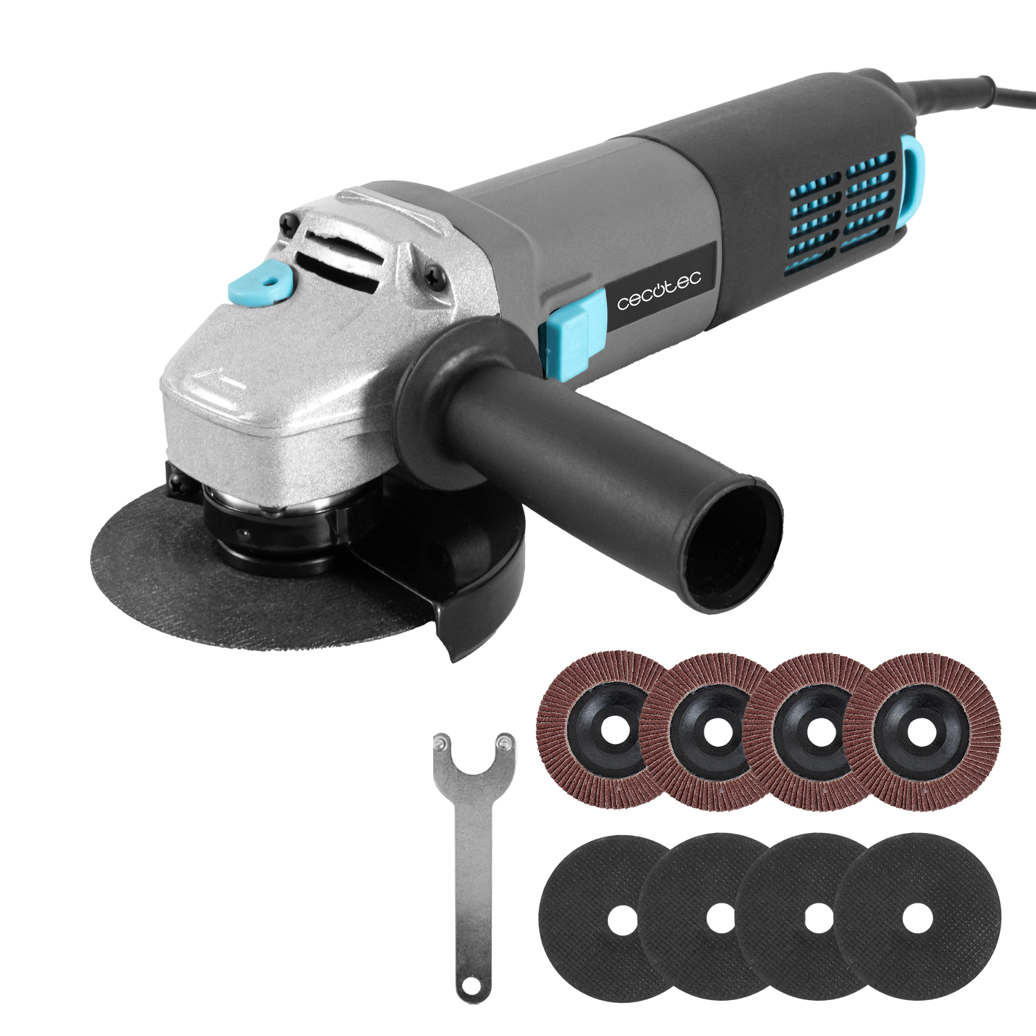 Cecotec Amoladora RadialPower 1000 Filtra