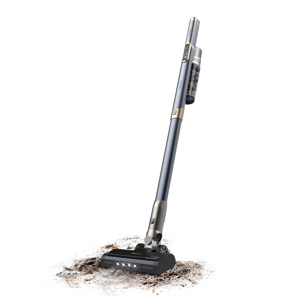 Cecotec Scoba 2100 Station 2 En 1 Aspirador Vertical Y Mano 1,55 Kg Autovaciado Higiénico