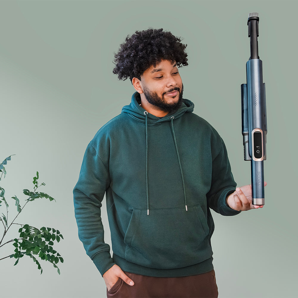 Cecotec Scoba 2100 Station 2 En 1 Aspirador Vertical Y Mano 1,55 Kg Autovaciado Higiénico
