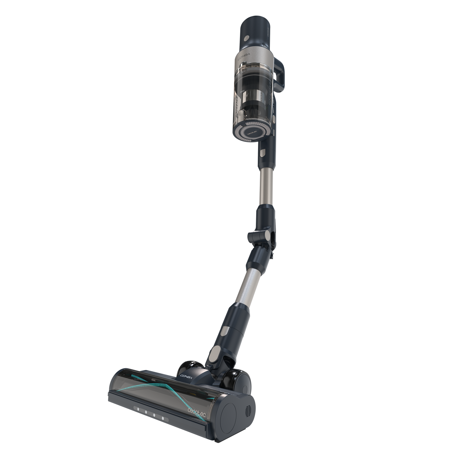 Cecotec Conga Rockstar 5500 Hurricane Pet Flex Aspiradora 220 AW con Autovaciado y Filtro Higiénico