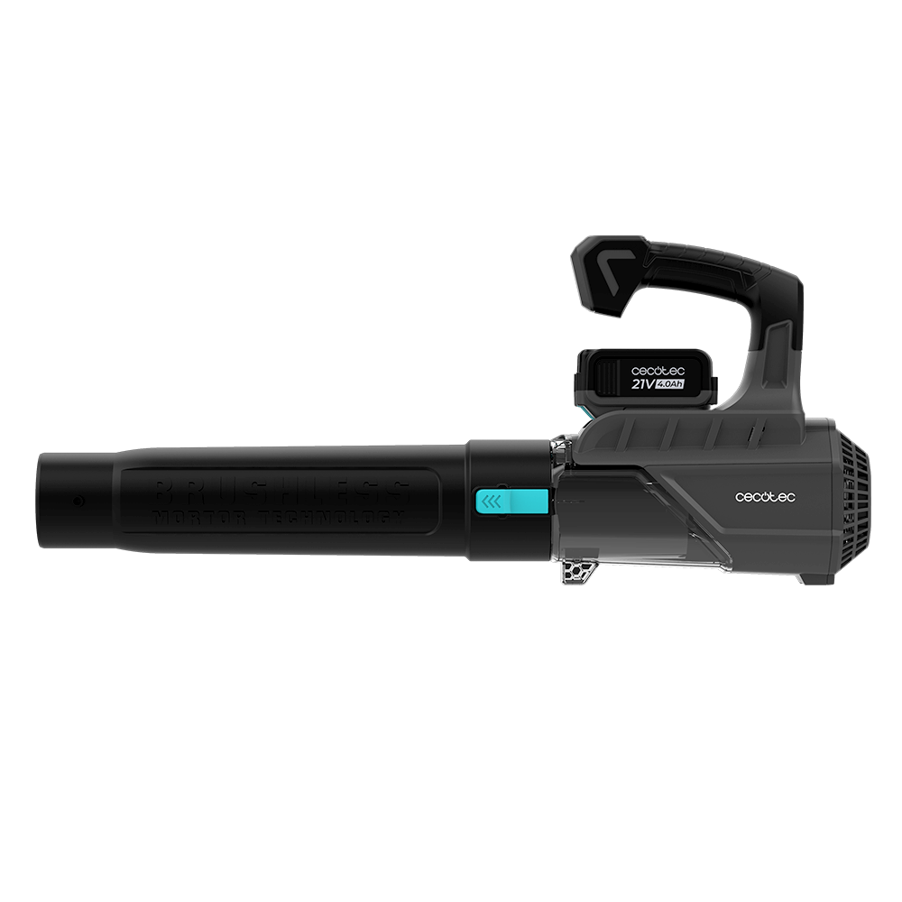 Cecotec Soplador AirForce 4000 Bazooka Turbo 21V Brushless Motor sin escobillas con Batería Nexus