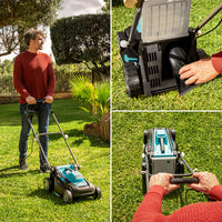 Cecotec Cortacésped Eléctrico Terrenator 360 Flex Z 1500 W Sistema Z Tech Altura Centralizada