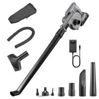 Cecotec Soplador AirForce 2120 FreeMove 21V Con Batería NEX21 200 Kilómetros Por Hora Accesorios