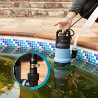 Cecotec Bomba de Agua Axike 1100 Dark Potencia 1100 W Flujo 16000 Litros por Hora