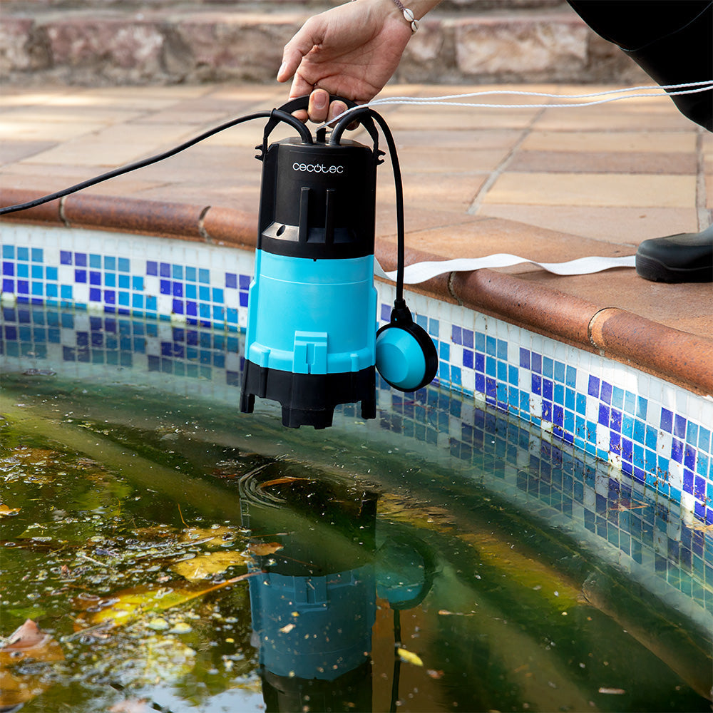 Cecotec Bomba De Agua Axike 750 2 En 1 Para Agua Limpia Y Sucia 14000 L Por Hora