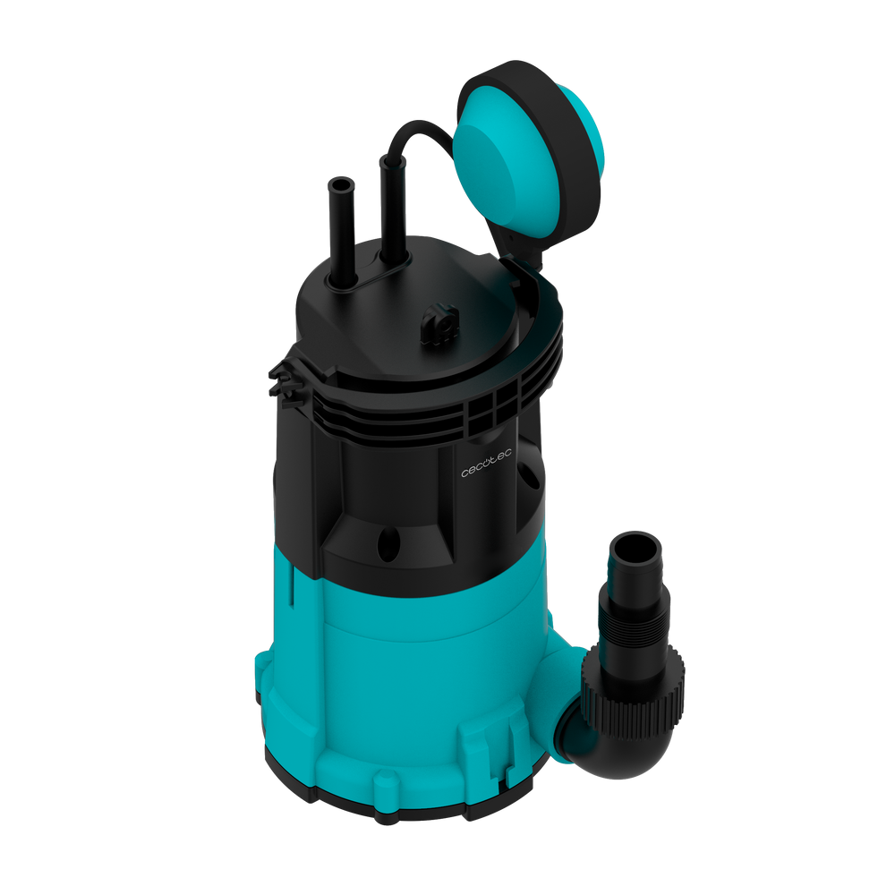 Cecotec Bomba De Agua Axike 750 2 En 1 Para Agua Limpia Y Sucia 14000 L Por Hora