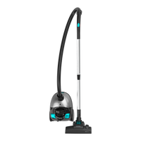Cecotec Conga PowerBag 2000 Compact Plus Aspiradora Trineo 800 W 16 kPa para Suelos Duros y Alfombras