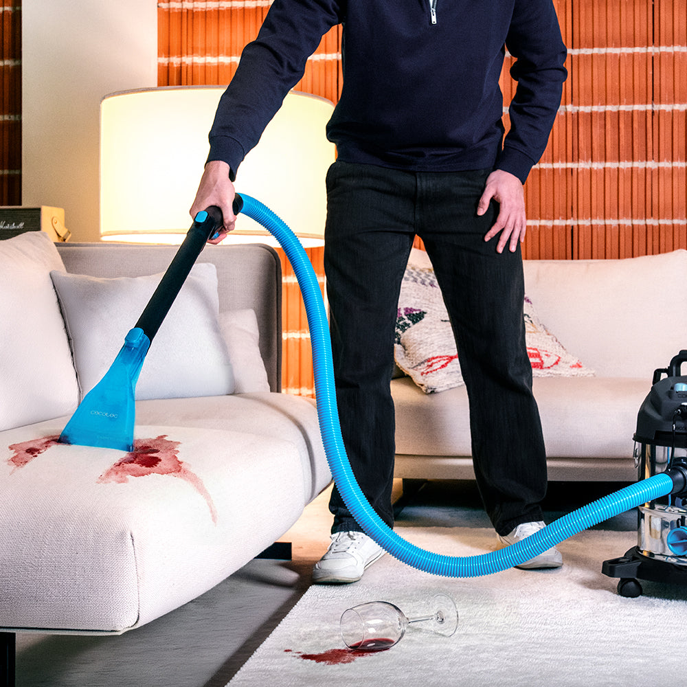 Cecotec Conga CarpetClean 20000 Pro Ultra Limpiatapicerías y Aspirador Sólidos y Líquidos 1600 W 21 kPa