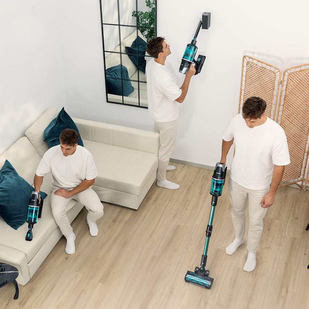Cecotec Conga Rockstar RX50 Pet Flex Genesis Aspiradora 300 AW 750 W Motor Ungravity y Cepillos Autolimpiables
