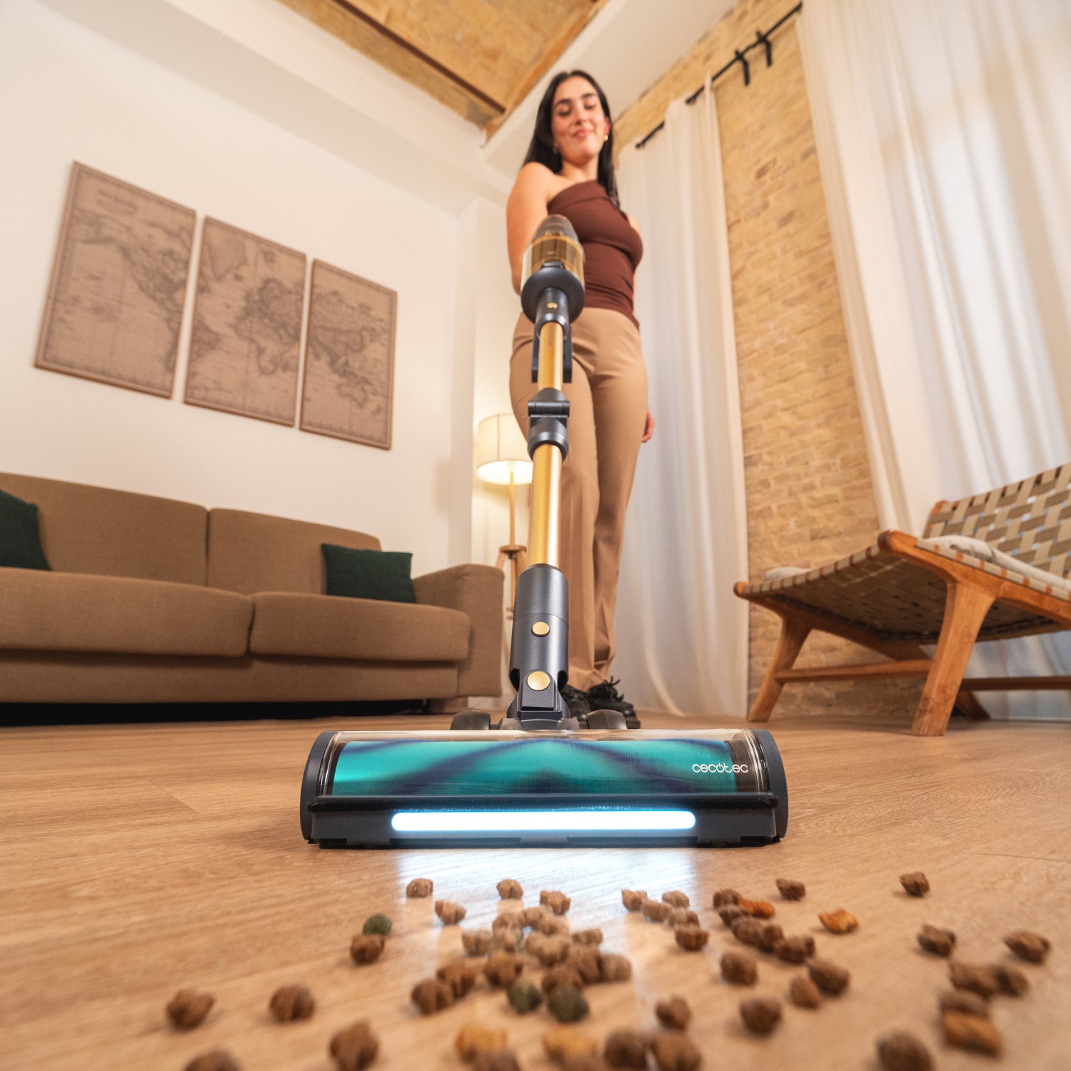 Cecotec RX70 AquaPet Flex Aspiradora 780 W Ungravity Motor 300 AW Potencia Alta Máxima