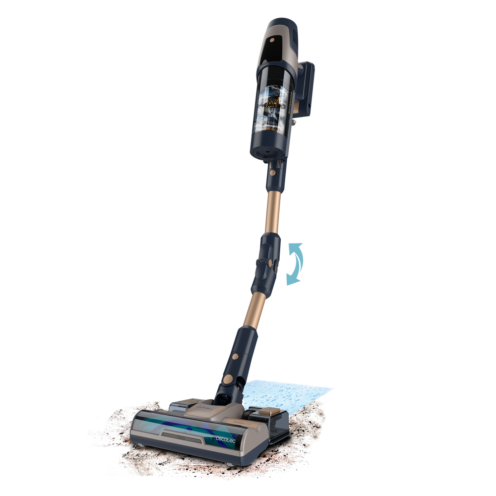 Cecotec RZ90 AI AquaPet Flex Conectado Aspirador Vertical Inteligente Con Base De Autovaciado